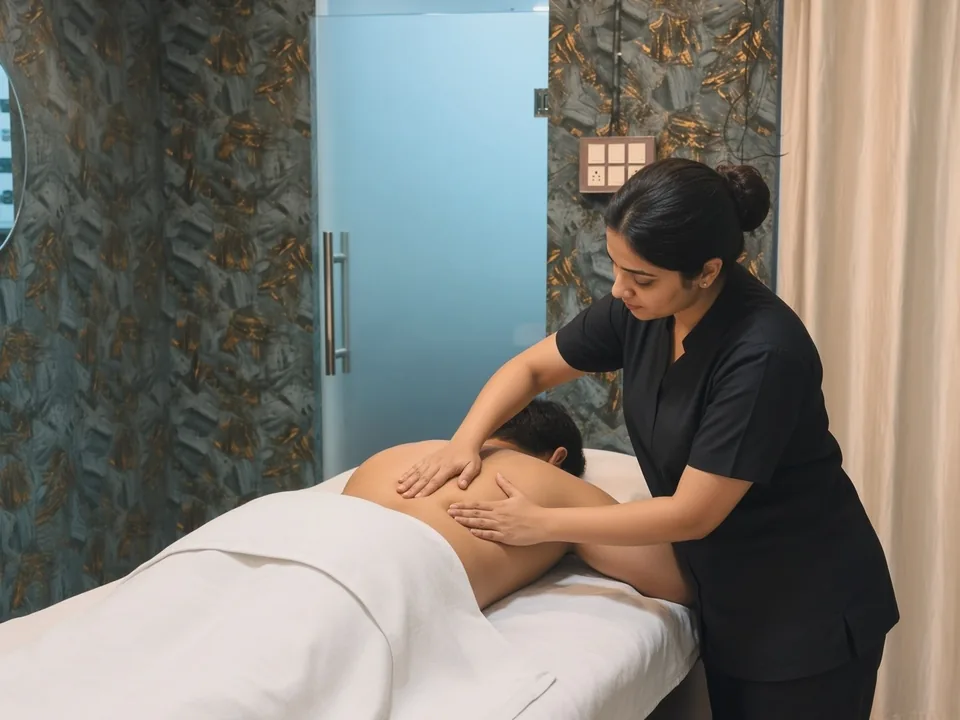 Deep Tissue Massage at Platinum Luxury Spa Madhapur