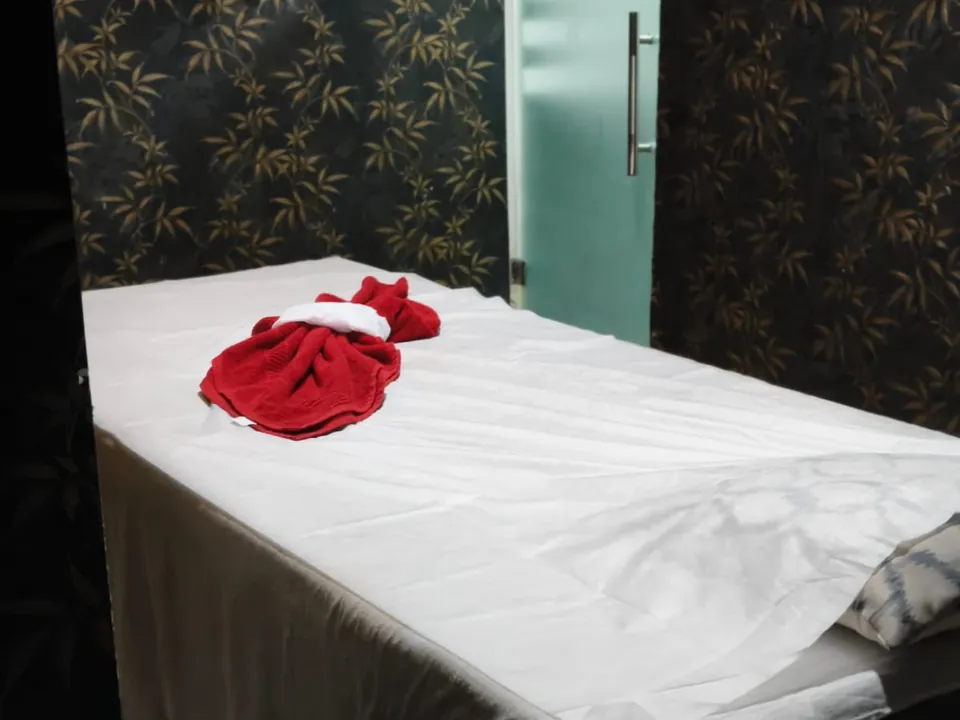 Treatment room at Platinum Luxury Spa Madhapur